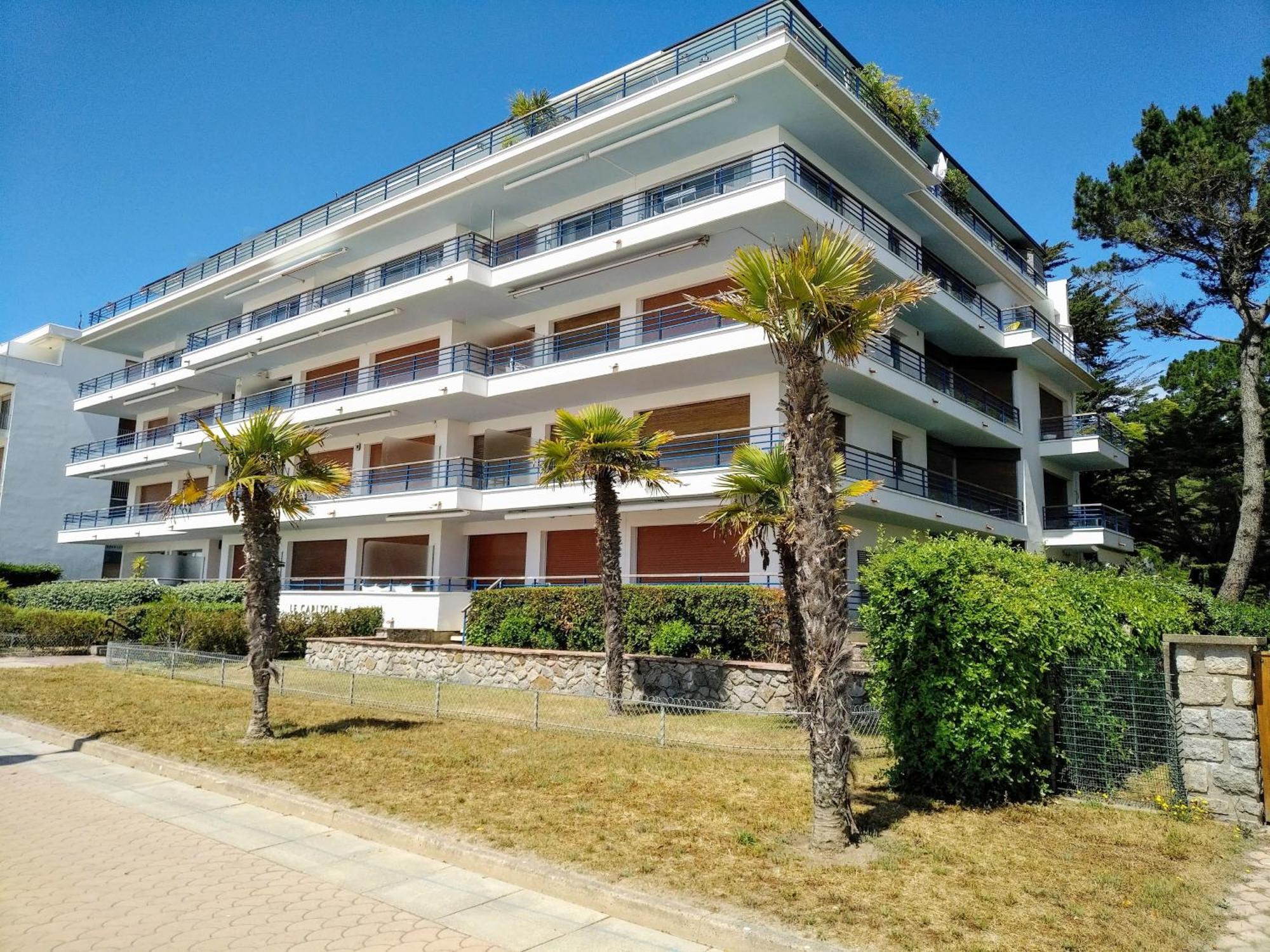Le Capitole - Studio Plage Benoit Dans Residence Face Mer La Baule-Escoublac ภายนอก รูปภาพ