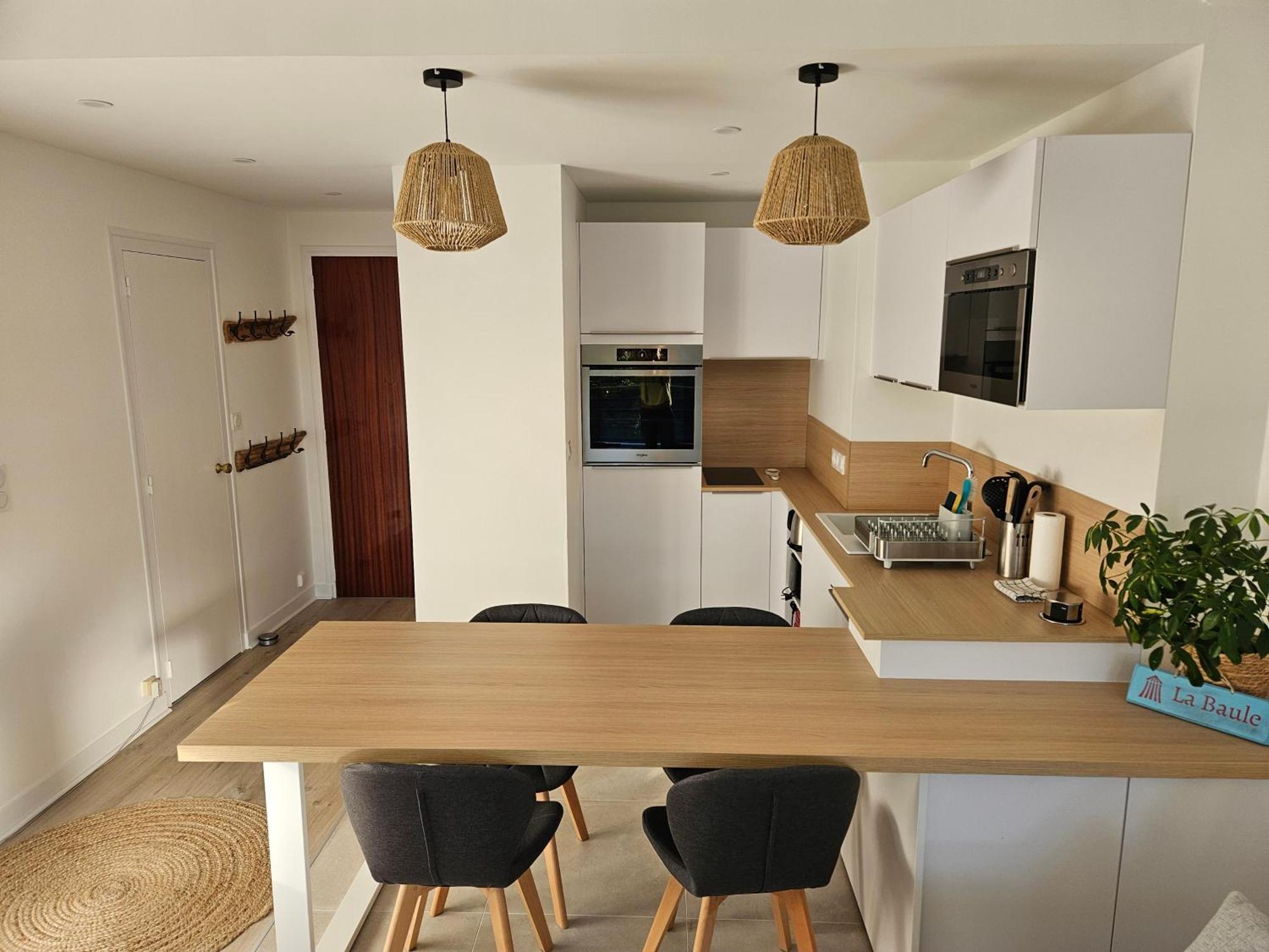 Le Capitole - Studio Plage Benoit Dans Residence Face Mer La Baule-Escoublac ภายนอก รูปภาพ